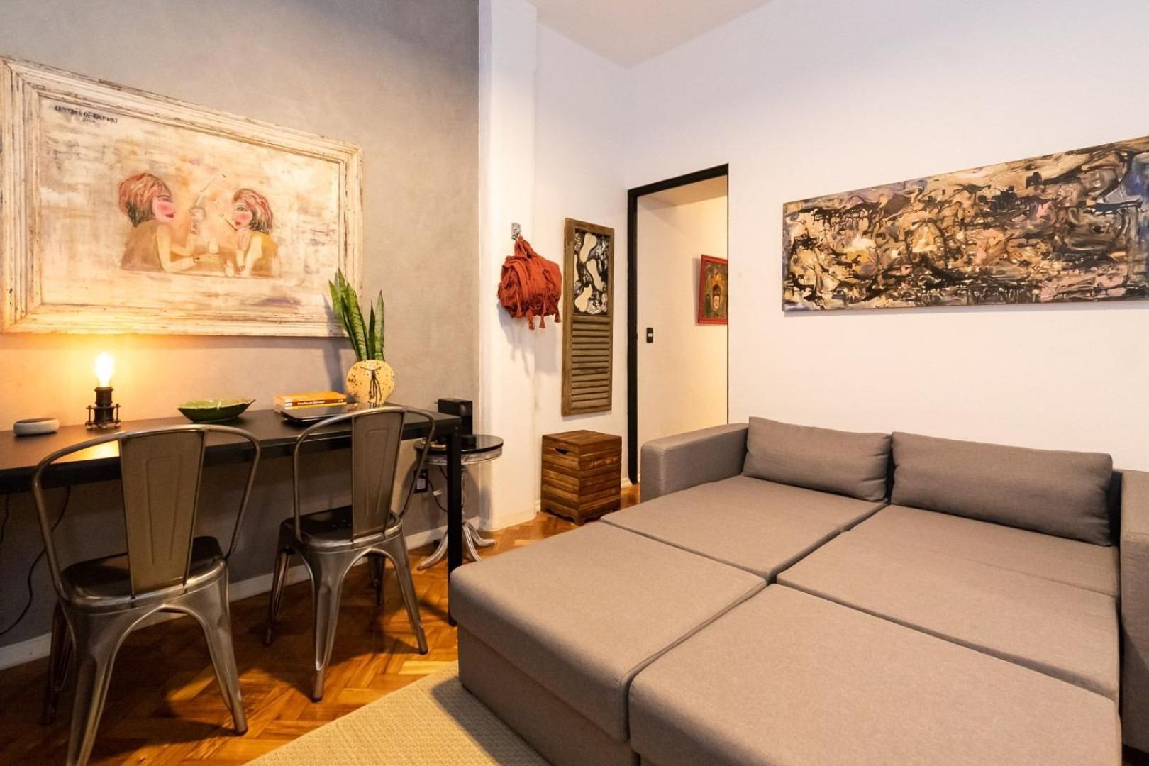 Apartament Artistico Qto&Sala A 350M Da Praia | Jg 42/701 Rio de Janeiro Zewnętrze zdjęcie