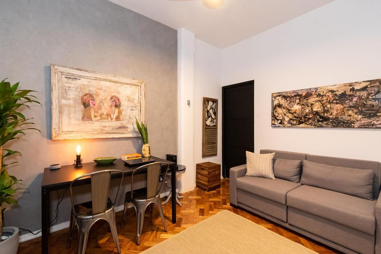 Apartament Artistico Qto&Sala A 350M Da Praia | Jg 42/701 Rio de Janeiro Zewnętrze zdjęcie